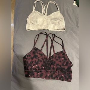 Two all in motion size Large sports bra with padding